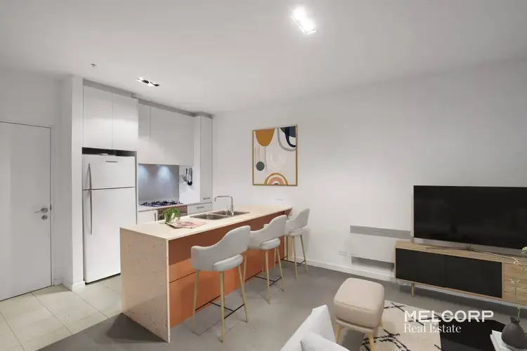Second view of Homely apartment listing, 2103/8 Franklin Street, Melbourne VIC 3000