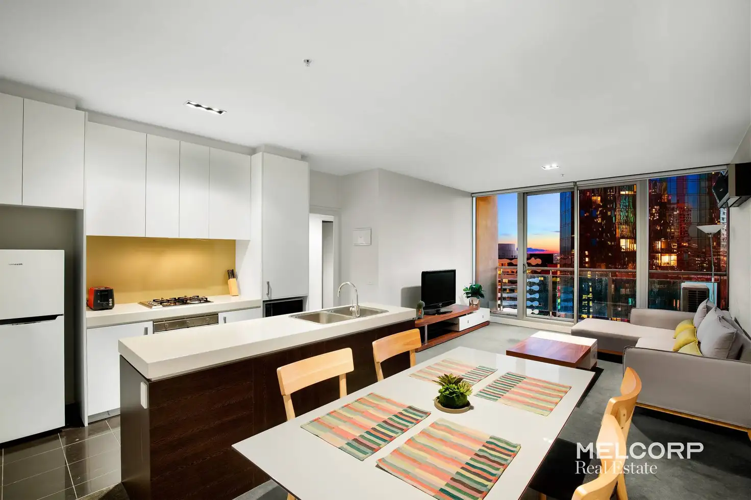 Main view of Homely unit listing, 3607/483 Swanston Street, Melbourne VIC 3000