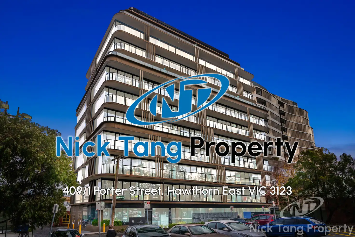 Main view of Homely apartment listing, 409/1 Porter Street, Hawthorn East VIC 3123