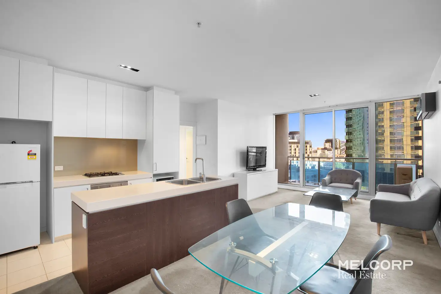 Main view of Homely apartment listing, 1207/483 Swanston Street, Melbourne VIC 3000