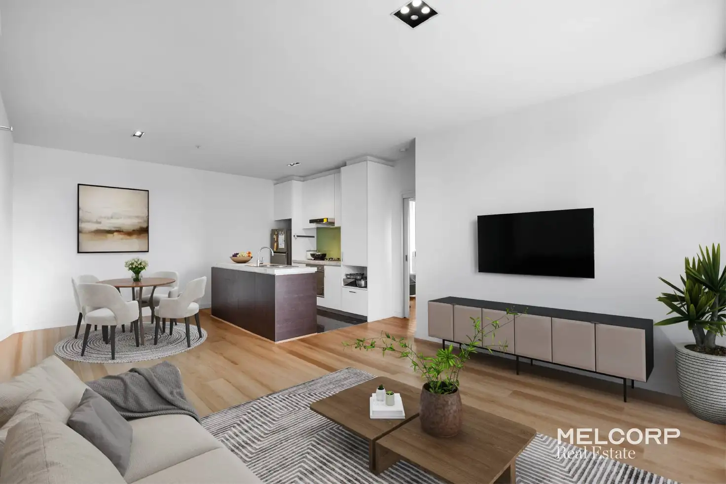 Main view of Homely apartment listing, 1207/483 Swanston Street, Melbourne VIC 3000