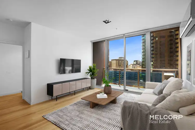Second view of Homely apartment listing, 1207/483 Swanston Street, Melbourne VIC 3000