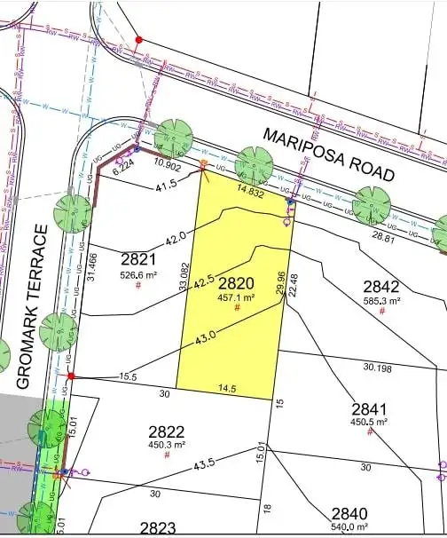 Main view of Homely land listing, Lot-2820 Mariposa Road, Box Hill NSW 2765