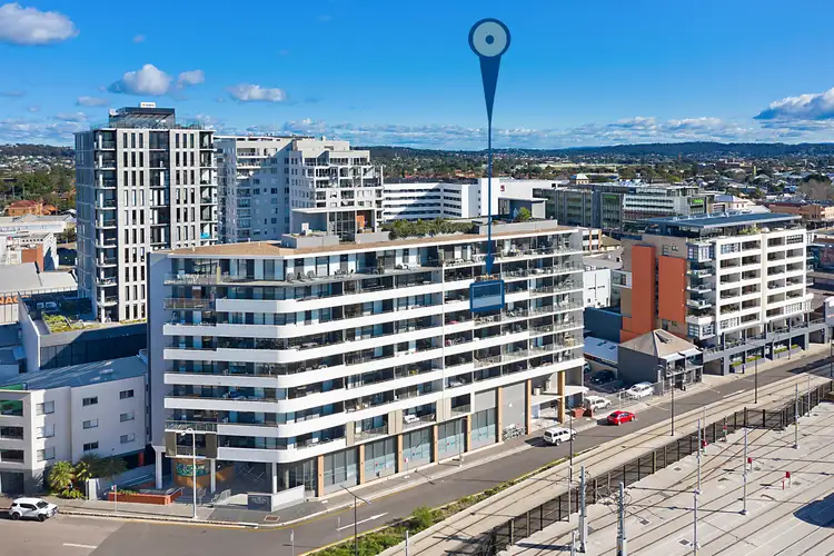 Main view of Homely apartment listing, 604/12 Bellevue Street, Newcastle West NSW 2302