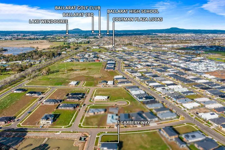 Fifth view of Homely land listing, 1 Carbery Way, Lucas VIC 3350
