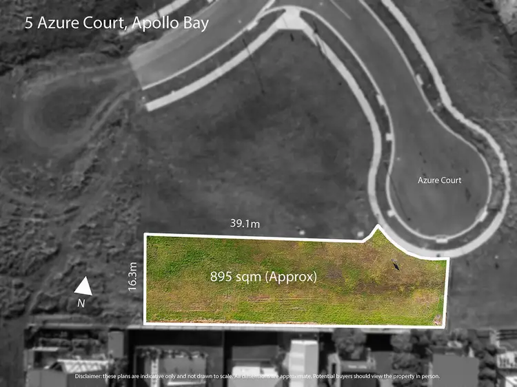 Third view of Homely land listing, LOT 318, 5 Azure Court, Apollo Bay VIC 3233