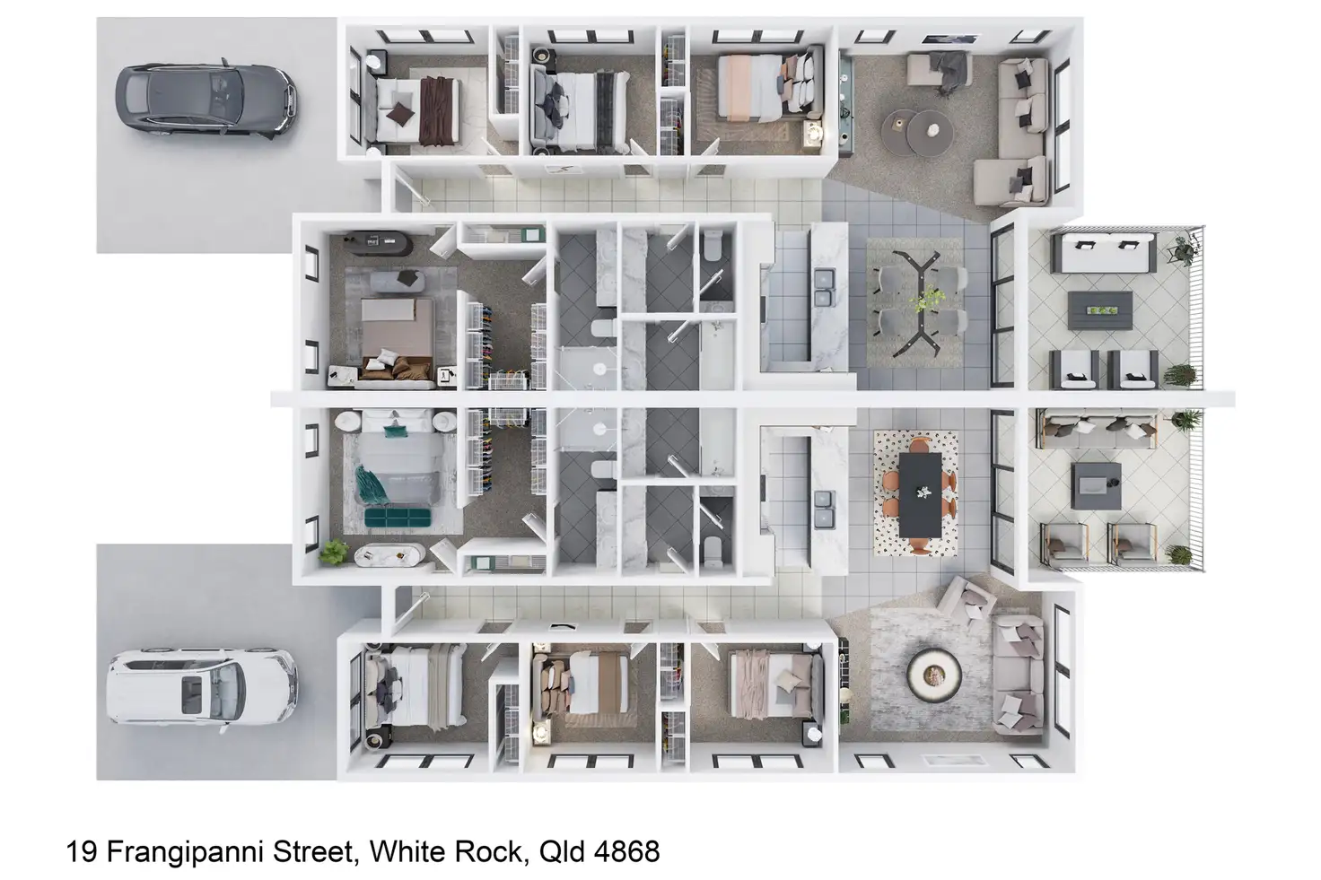 Main view of Homely land listing, 19 Frangipanni Street, White Rock QLD 4868