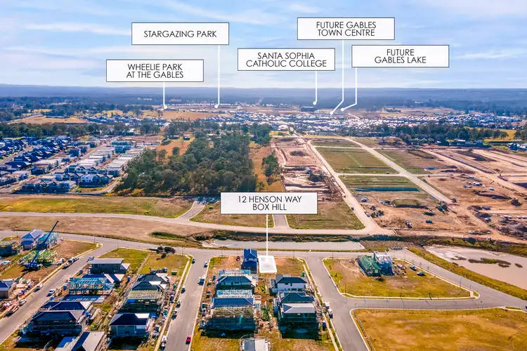 Fourth view of Homely land listing, 12 Henson Way, Box Hill NSW 2765