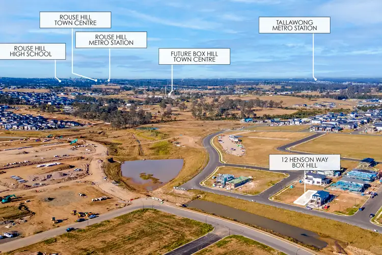 Fifth view of Homely land listing, 12 Henson Way, Box Hill NSW 2765