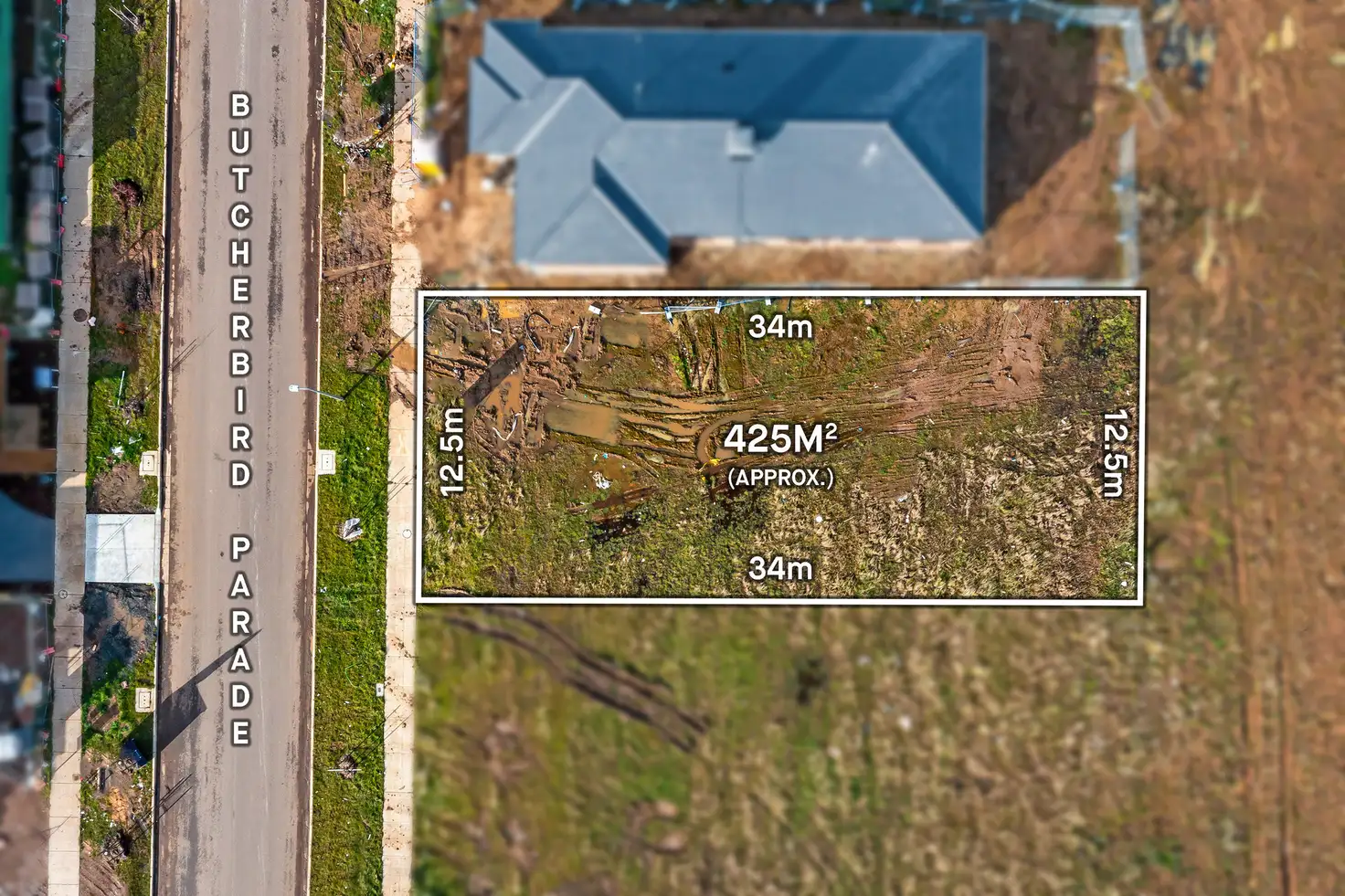 Main view of Homely land listing, Lot 616 Butcherbird Parade, Winter Valley VIC 3358