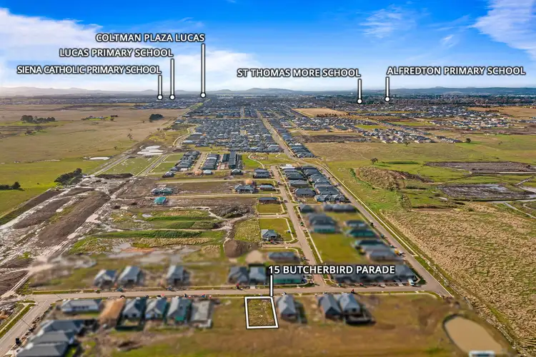 Third view of Homely land listing, Lot 616 Butcherbird Parade, Winter Valley VIC 3358