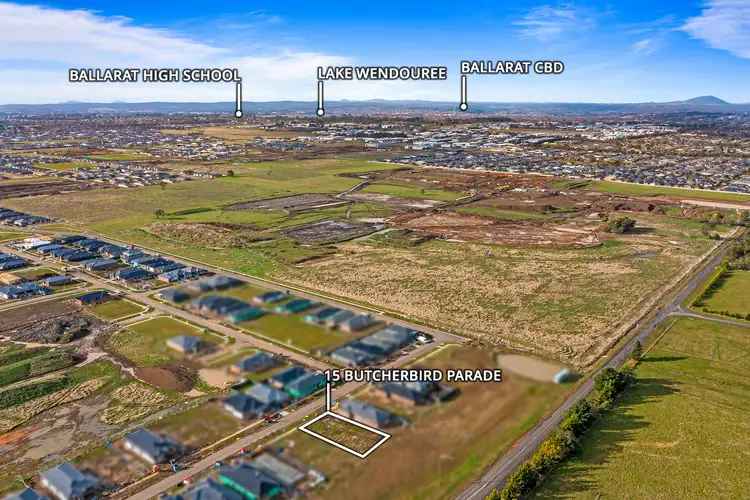 Fifth view of Homely land listing, Lot 616 Butcherbird Parade, Winter Valley VIC 3358