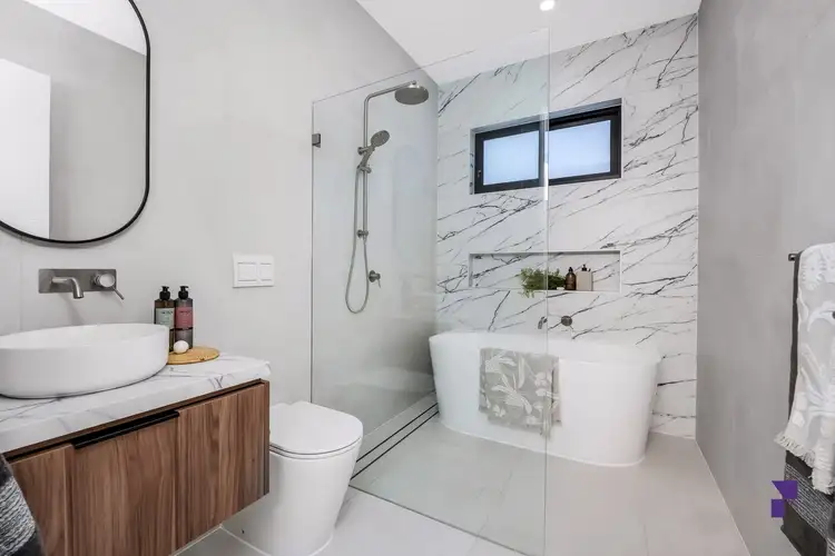 Second view of Homely semi-detached listing, 46B Hillcrest Avenue, Greenacre NSW 2190