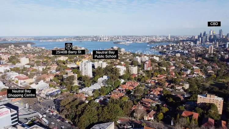 Second view of Homely apartment listing, 25/40B Barry Street, Neutral Bay NSW 2089