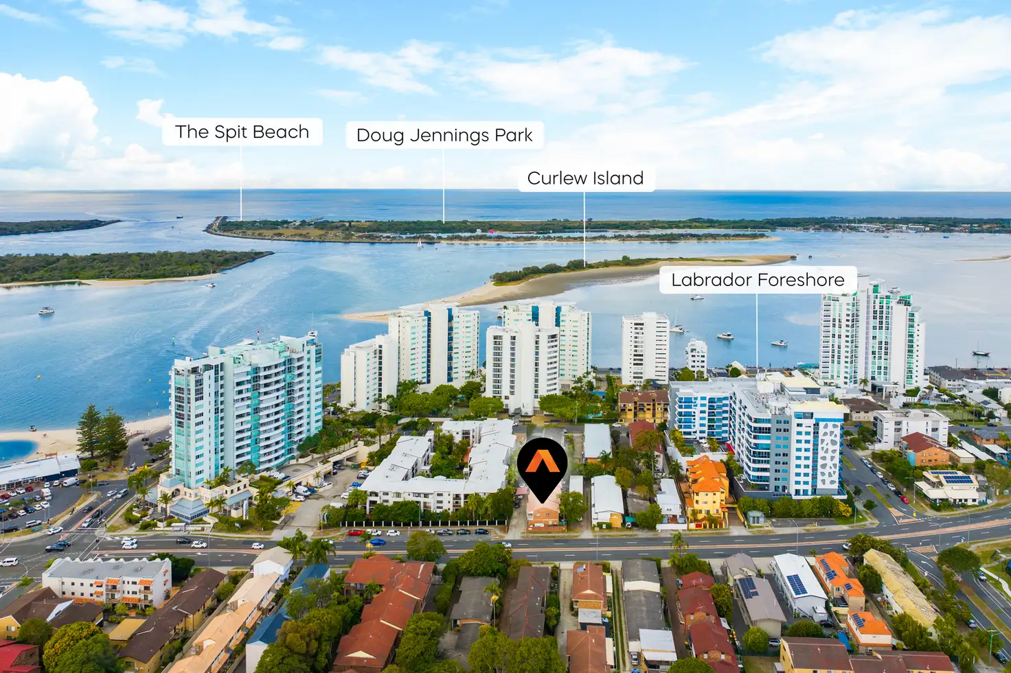 Main view of Homely townhouse listing, 1/157 Frank Street, Labrador QLD 4215