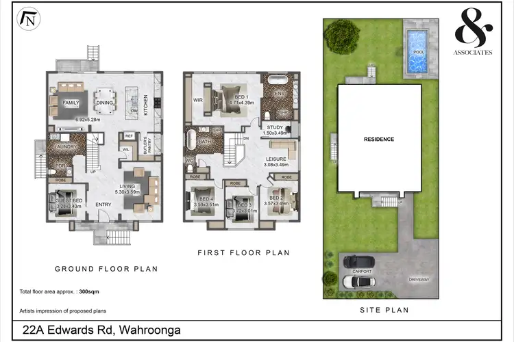 Second view of Homely house listing, 22A Edwards Road, Wahroonga NSW 2076