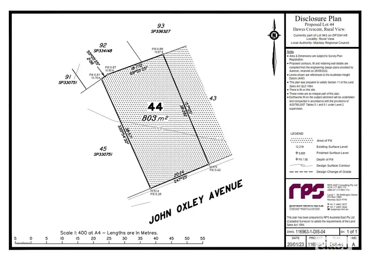 Third view of Homely land listing, LOT 44 John Oxley Avenue, Rural View QLD 4740