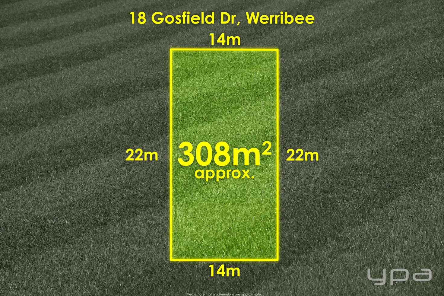Main view of Homely land listing, 18 Gosfield Drive, Werribee VIC 3030