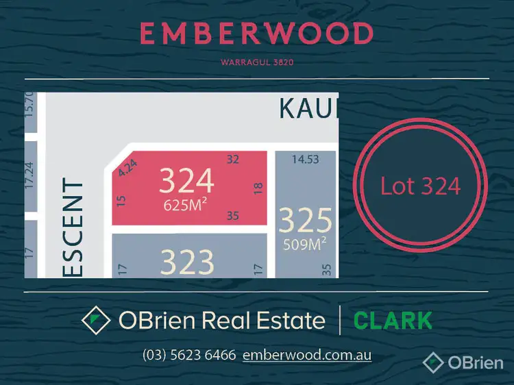 Main view of Homely land listing, 16 Jarrah Crescent, Warragul VIC 3820