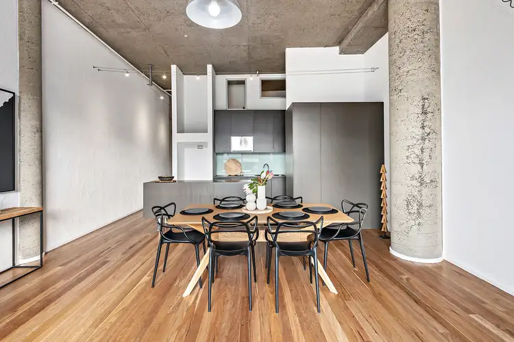 Second view of Homely apartment listing, 201/12 Anchor Place, Prahran VIC 3181