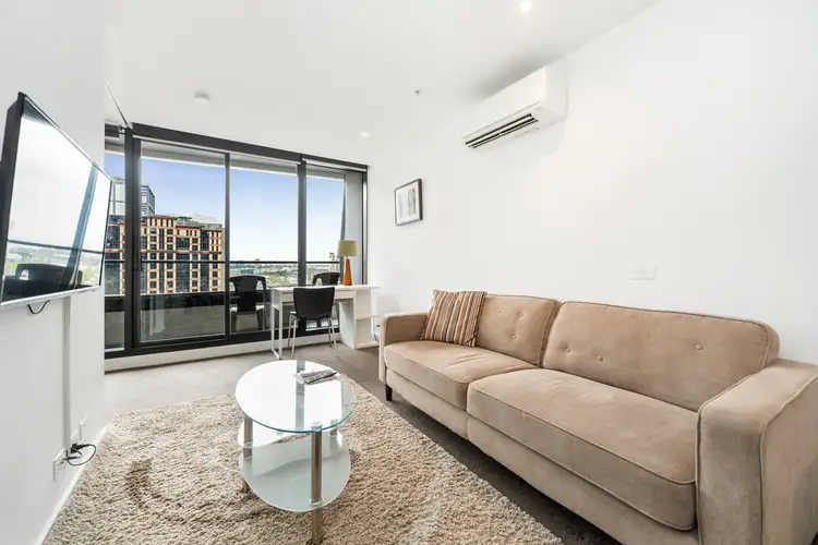 Second view of Homely apartment listing, 1409/7 Katherine Place, Melbourne VIC 3000
