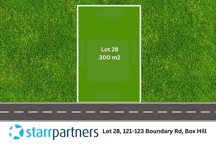 Main view of Homely land listing, LOT 28, 121-123 Boundary Road, Box Hill NSW 2765