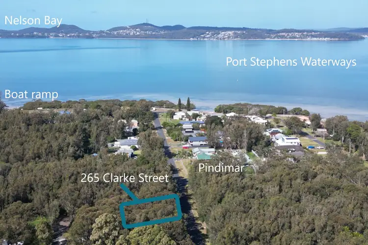 Main view of Homely land listing, LOT 18, 265 Clarke Street, Pindimar NSW 2324