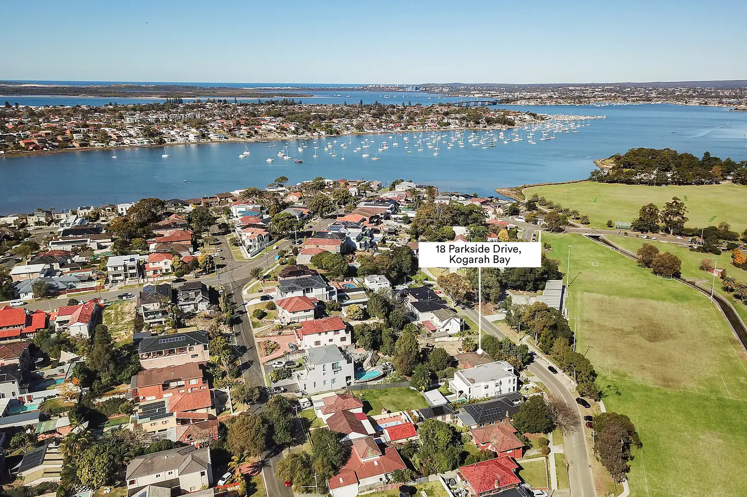 Main view of Homely house listing, 18 Parkside Drive, Kogarah Bay NSW 2217