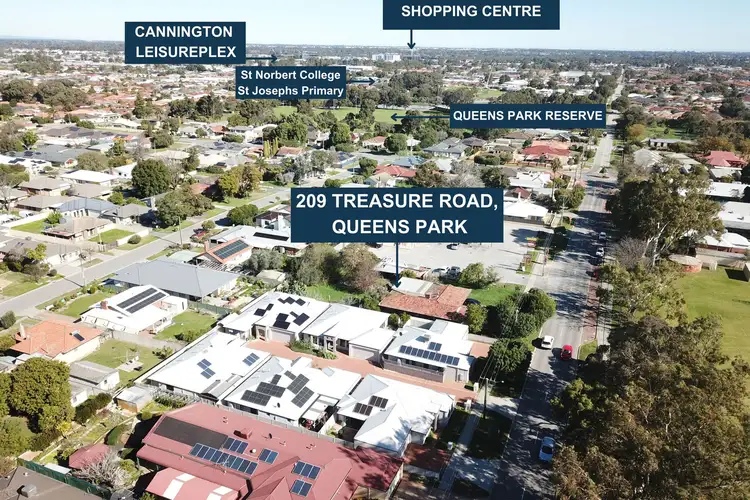 Second view of Homely house listing, 209 Treasure Road, Queens Park WA 6107