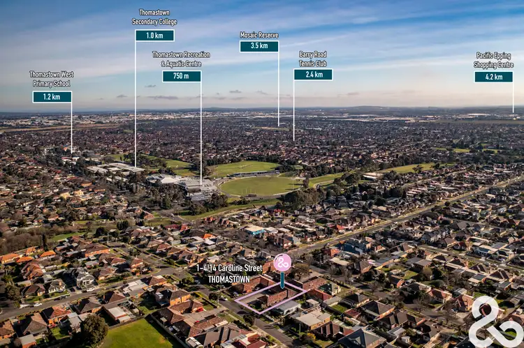 Fourth view of Homely block of units listing, 1-4/14 Caroline Street, Thomastown VIC 3074