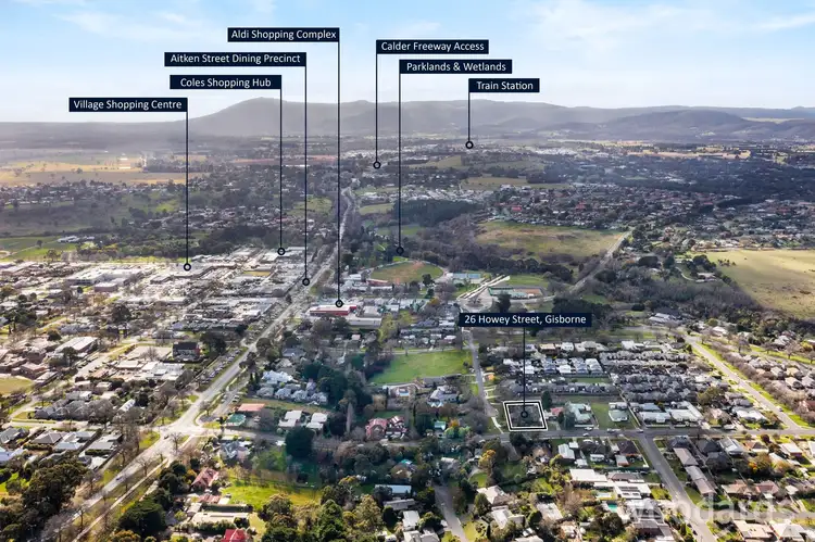 Main view of Homely house listing, 26 Howey Street, Gisborne VIC 3437
