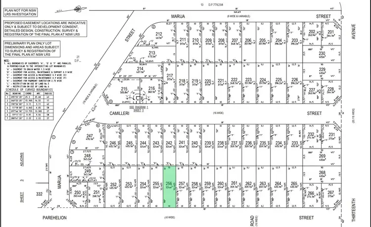 Second view of Homely land listing, LOT 256, 284-310 Thirteenth Avenue, Austral NSW 2179