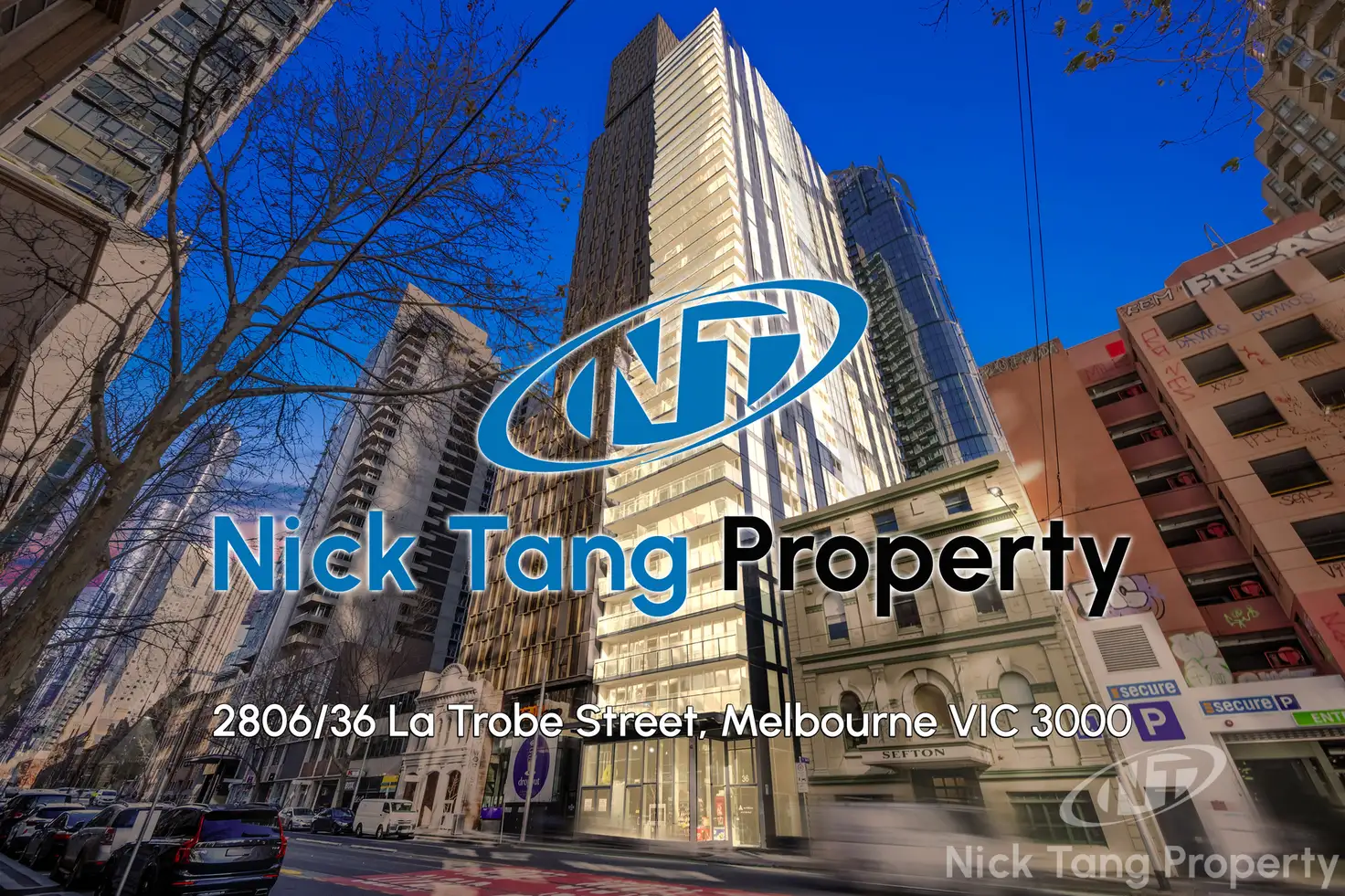 Main view of Homely apartment listing, 2806/36 La Trobe Street, Melbourne VIC 3000