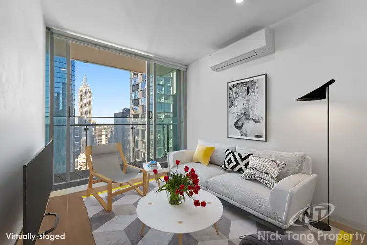 Second view of Homely apartment listing, 2806/36 La Trobe Street, Melbourne VIC 3000