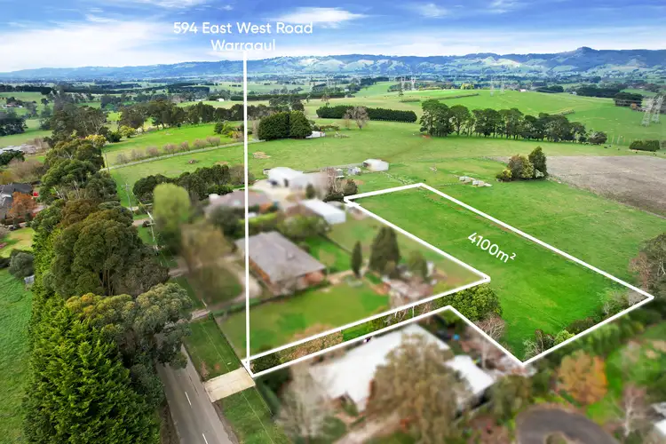 Main view of Homely land listing, 594 East West Road, Warragul VIC 3820