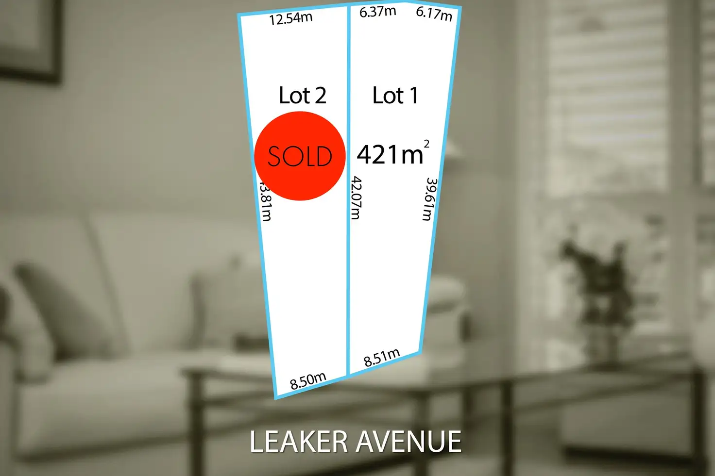 Main view of Homely land listing, LOT 1, 1 Leaker Avenue, Aldinga Beach SA 5173