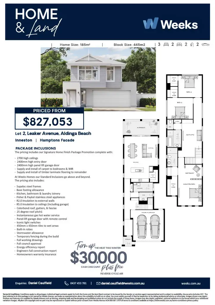 Fifth view of Homely land listing, LOT 1, 1 Leaker Avenue, Aldinga Beach SA 5173