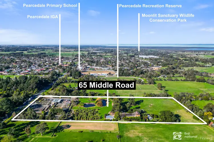 Main view of Homely rural property listing, 65 Middle Road, Pearcedale VIC 3912