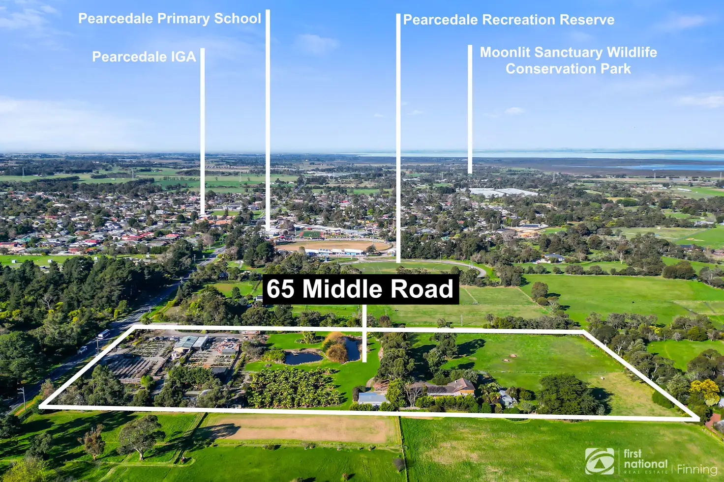 Main view of Homely rural property listing, 65 Middle Road, Pearcedale VIC 3912