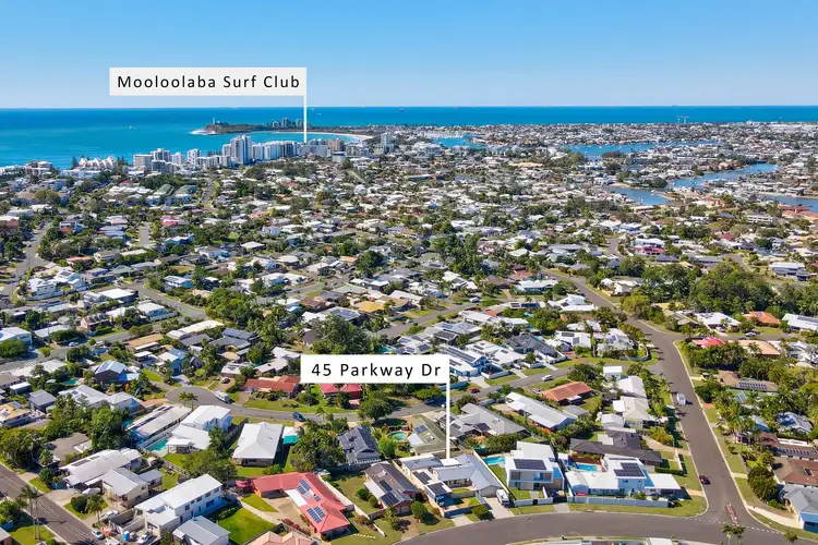 Second view of Homely house listing, 45 Parkway Drive, Mooloolaba QLD 4557