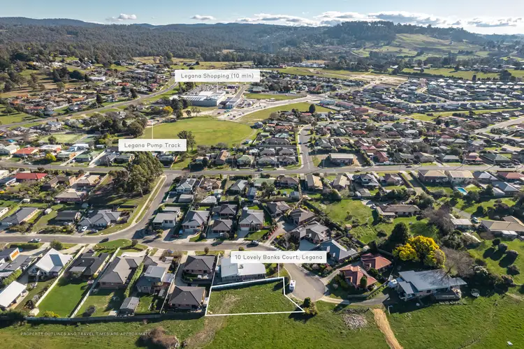 Fourth view of Homely land listing, 10 Lovely Banks Court, Legana TAS 7277