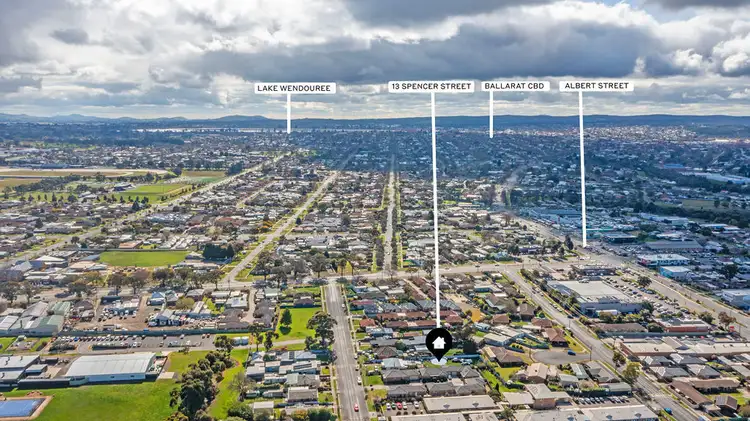 Second view of Homely house listing, 13 Spencer Street, Sebastopol VIC 3356