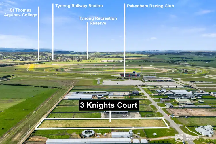 Main view of Homely rural property listing, 3 Knights Court, Tynong VIC 3813