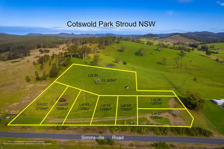 LOT 56, 12 Simmsville Road, Stroud NSW 2425