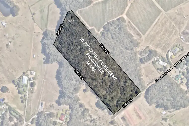 Second view of Homely land listing, 10 Piccadilly Crescent, Piccadilly SA 5151