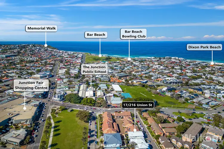 Main view of Homely villa listing, 17/216 Union Street, Merewether NSW 2291