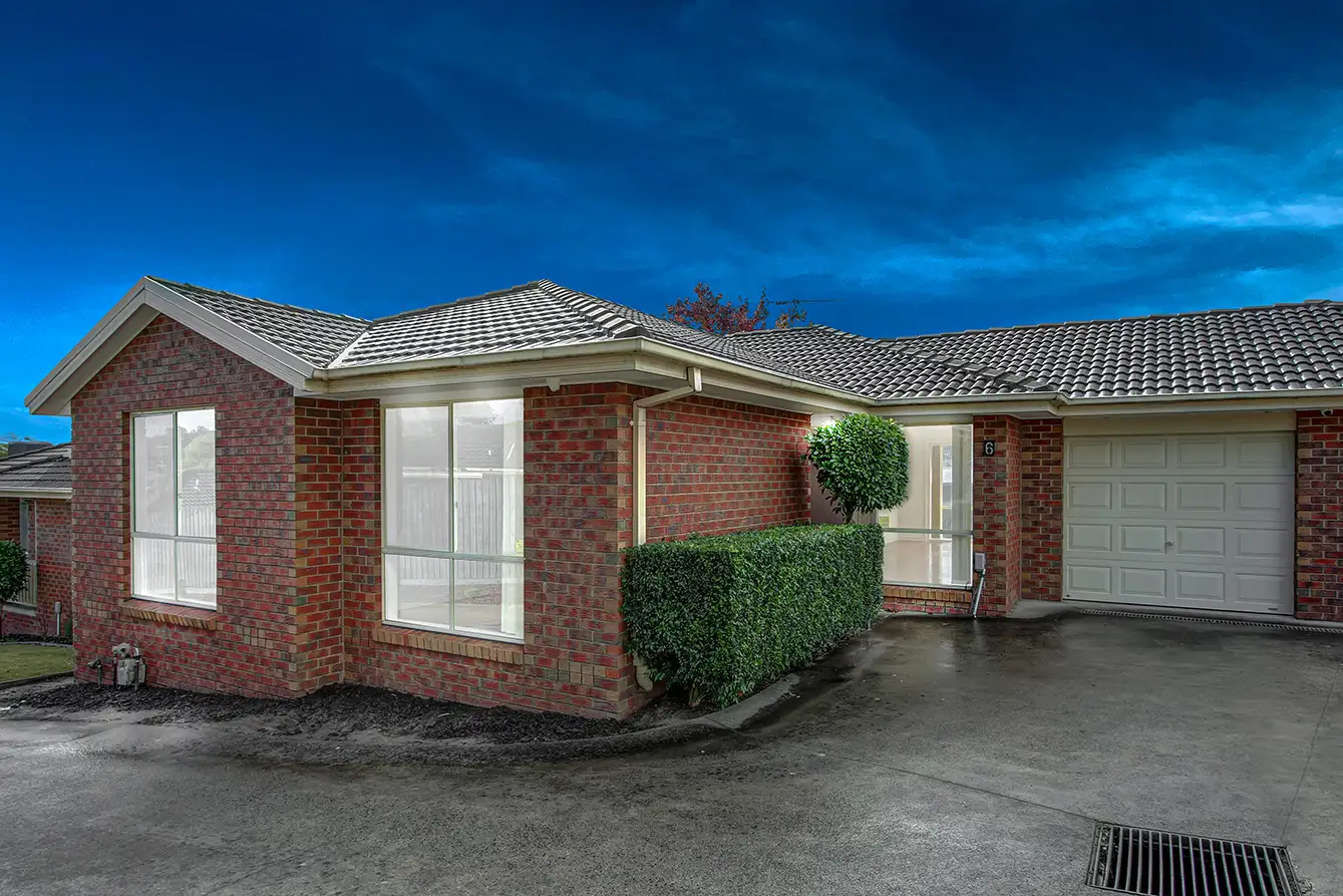 Main view of Homely unit listing, 6/292 Maroondah Highway, Croydon VIC 3136
