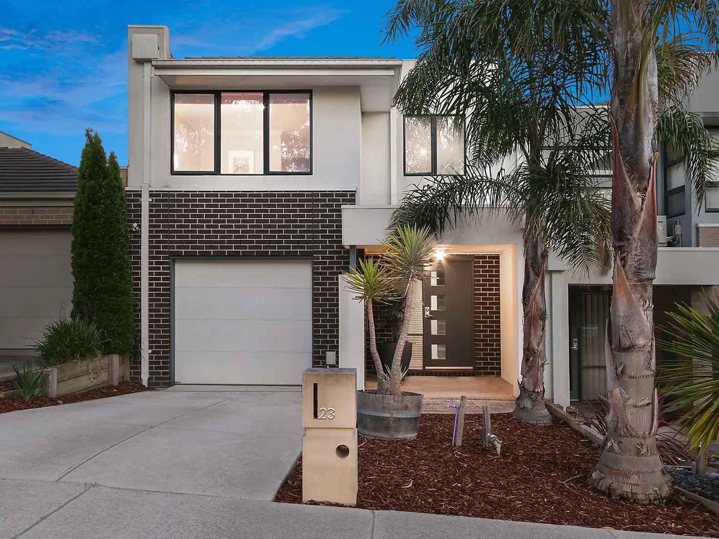Main view of Homely townhouse listing, 23 Hubble Road, Croydon VIC 3136