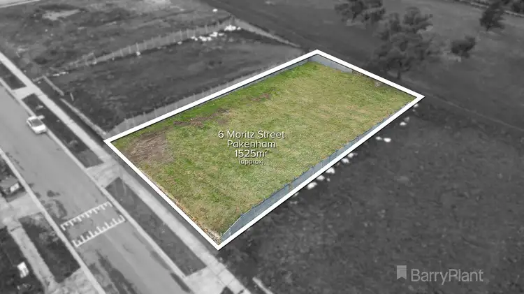 Main view of Homely land listing, 6 Moritz Street, Pakenham VIC 3810