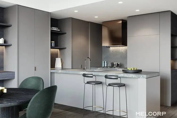 Third view of Homely apartment listing, 319/17-37 Abbotsford Street, West Melbourne VIC 3003